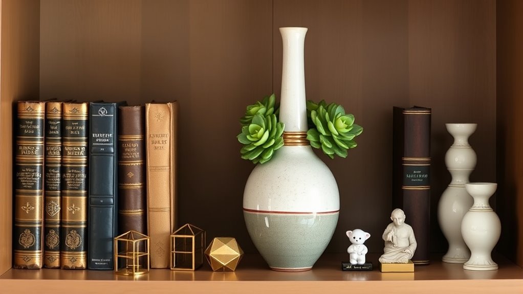 curated balanced decorative accessories