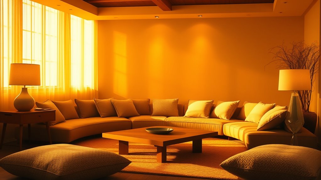 customizable mood enhancing lighting scenes