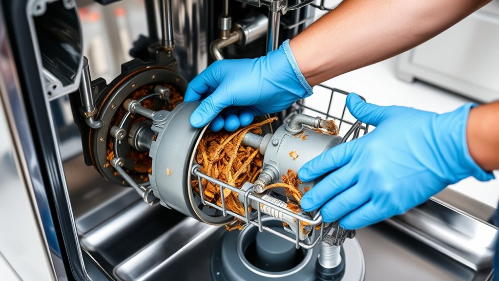 dishwasher maintenance and cleaning