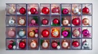 durable ornament storage containers