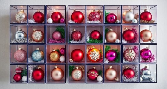 durable ornament storage containers