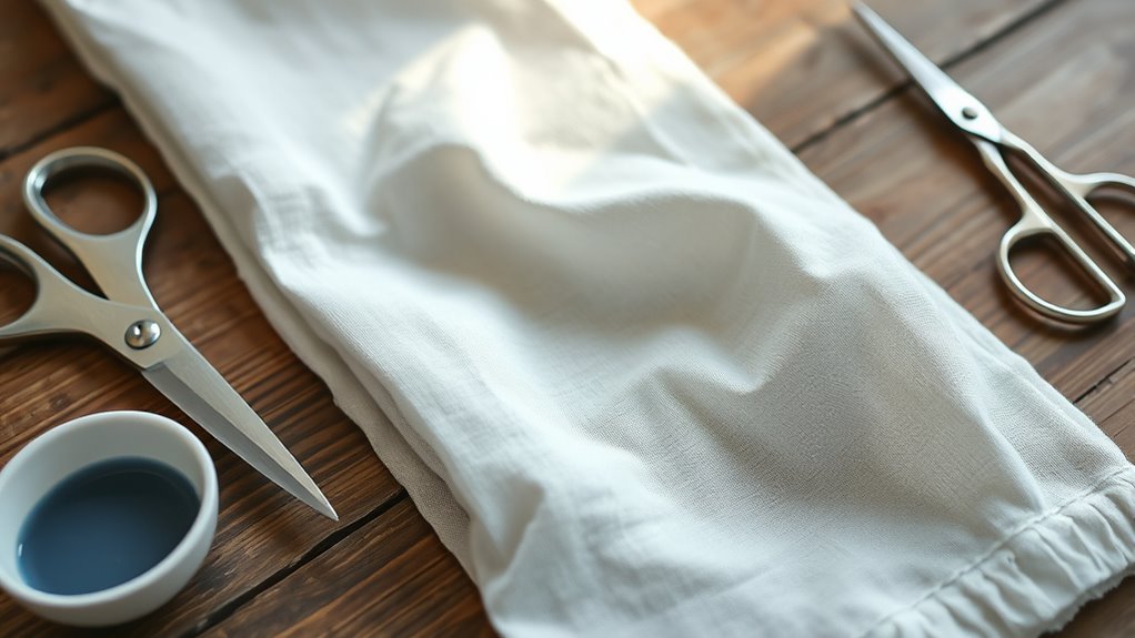 eco friendly linen napkin care