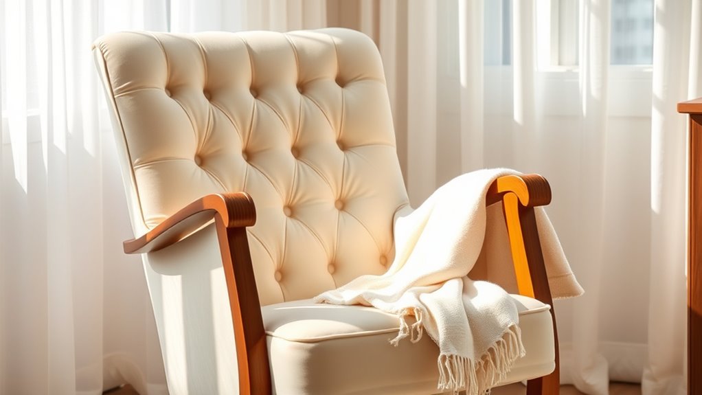 elegant luxury nursery rocking chairs