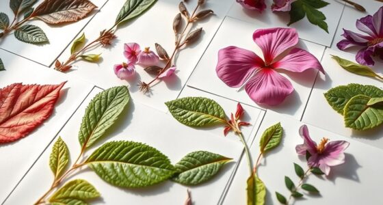 exhibit plant botanical samples