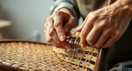fix loose cane weave