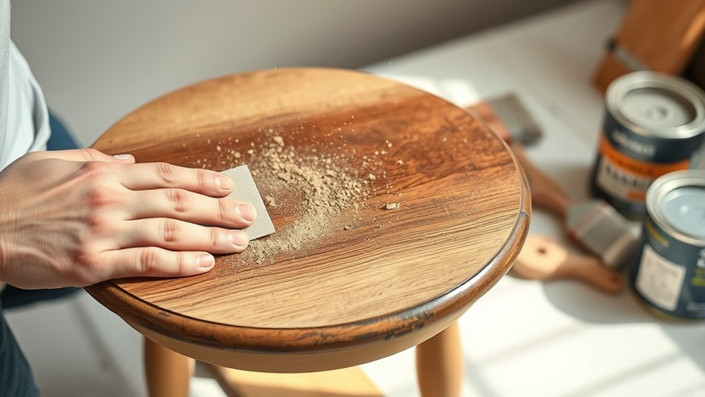 furniture makeover with paint