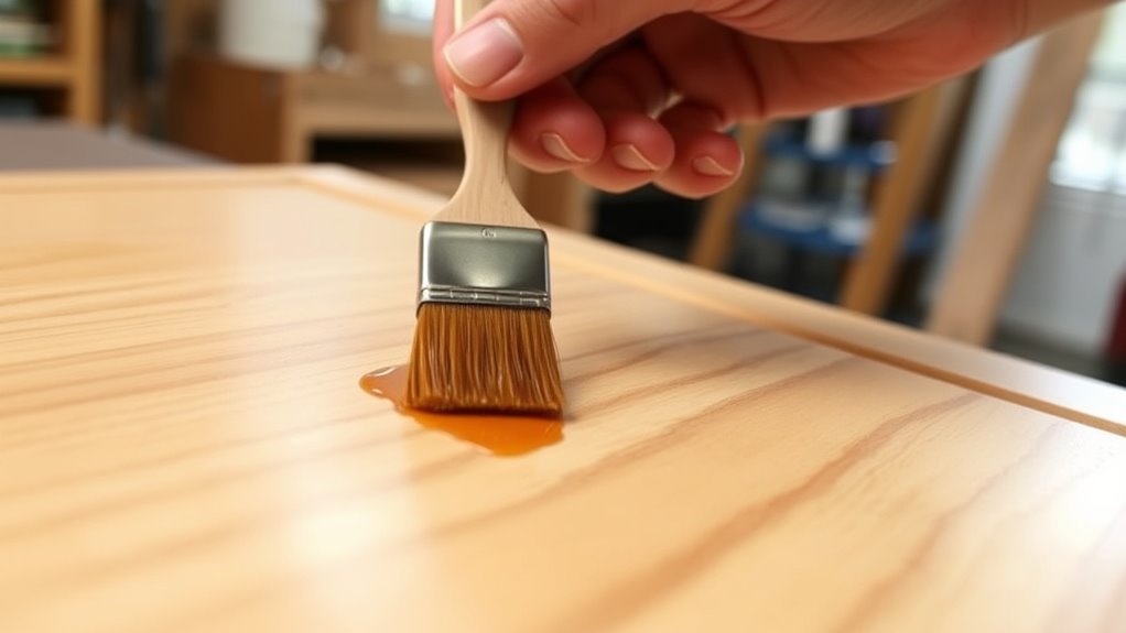gel stain application tips
