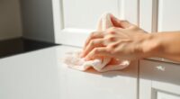 gentle cabinet cleaning tips