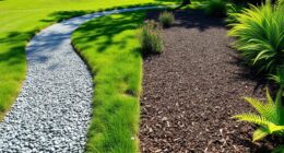 gravel versus mulch choices