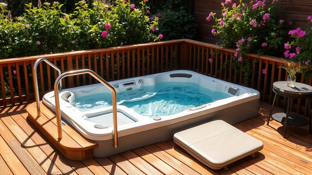 hot tub safety setup
