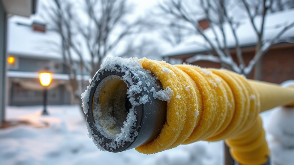 insulate pipes before cold