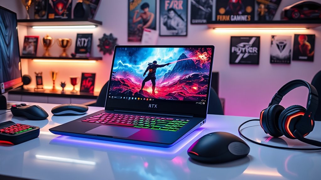 key gaming laptop considerations