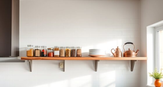 kitchen shelving advantages and disadvantages