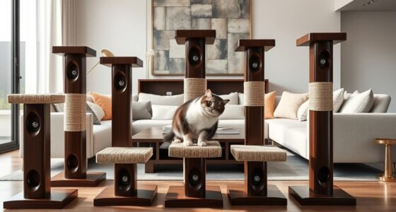 luxury cat scratching posts