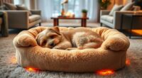luxury heated pet bed options