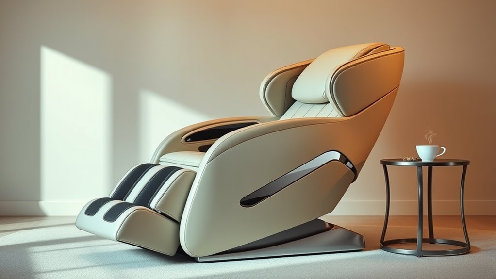 luxury massage chair selection