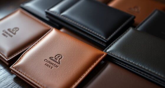 luxury men s leather wallets