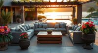 luxury outdoor seating collections
