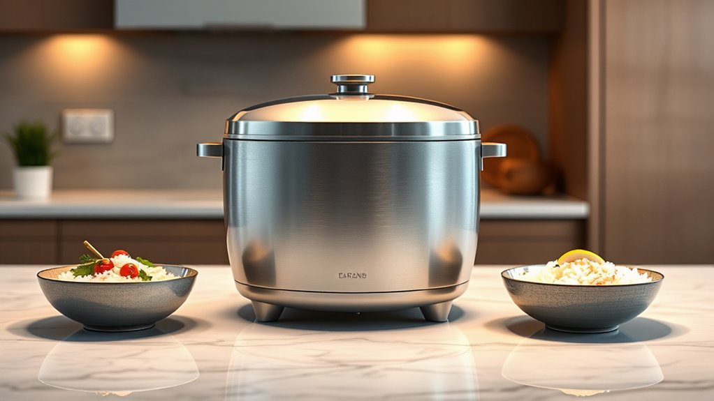 luxury rice cooker features