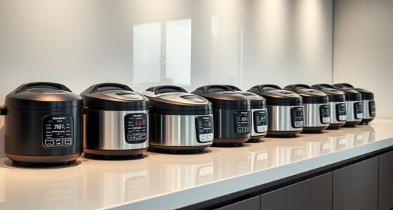 luxury rice cookers showcase elegance