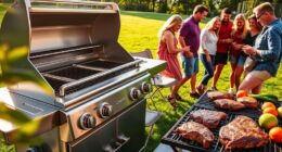 luxury tailgate grilling options