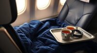 luxury travel blanket selection