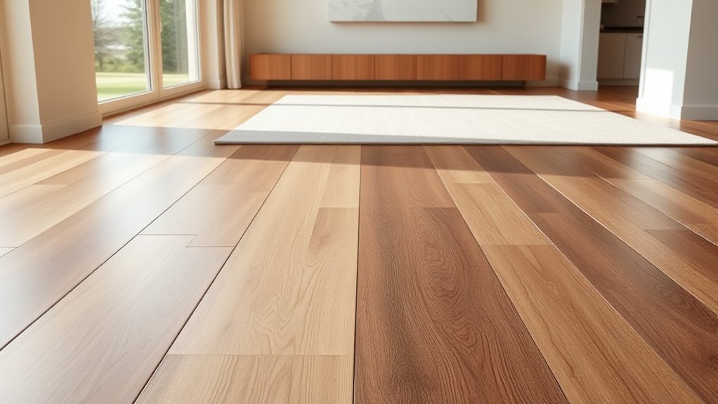 match flooring colors seamlessly