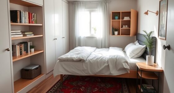 maximize small bedroom space