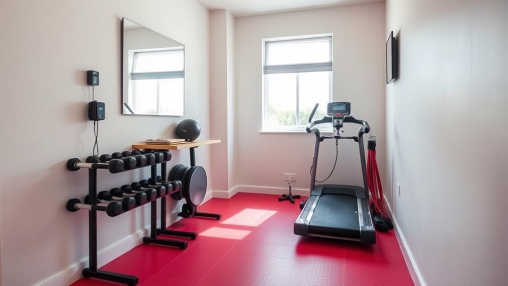 maximize small space fitness