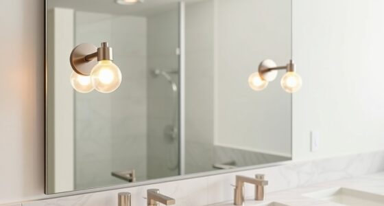 optimal vanity lighting placement