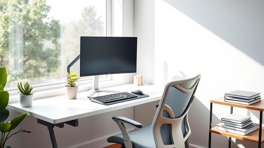 optimize ergonomic home workspace