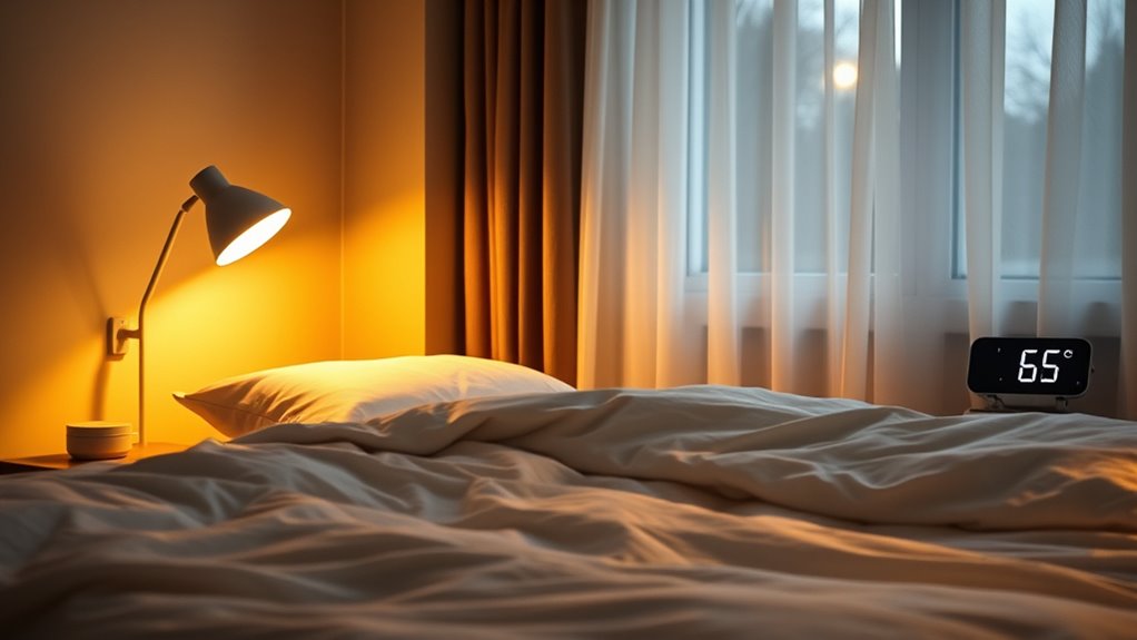 optimize sleep environment routine