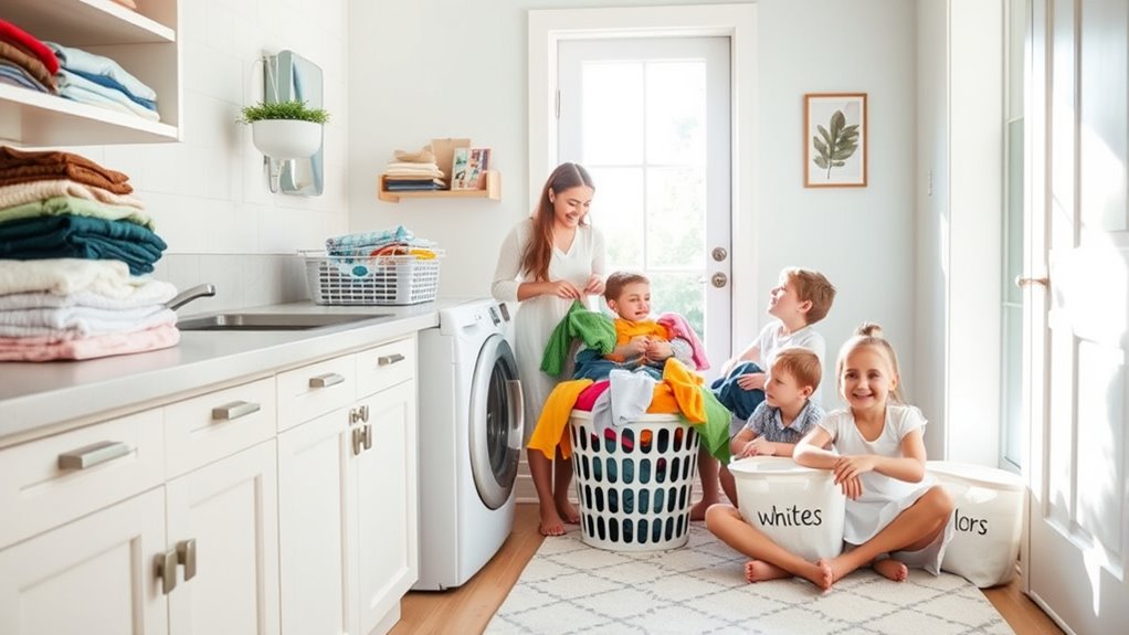 organize treat load dry