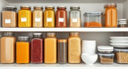 organized pantry for quick meals