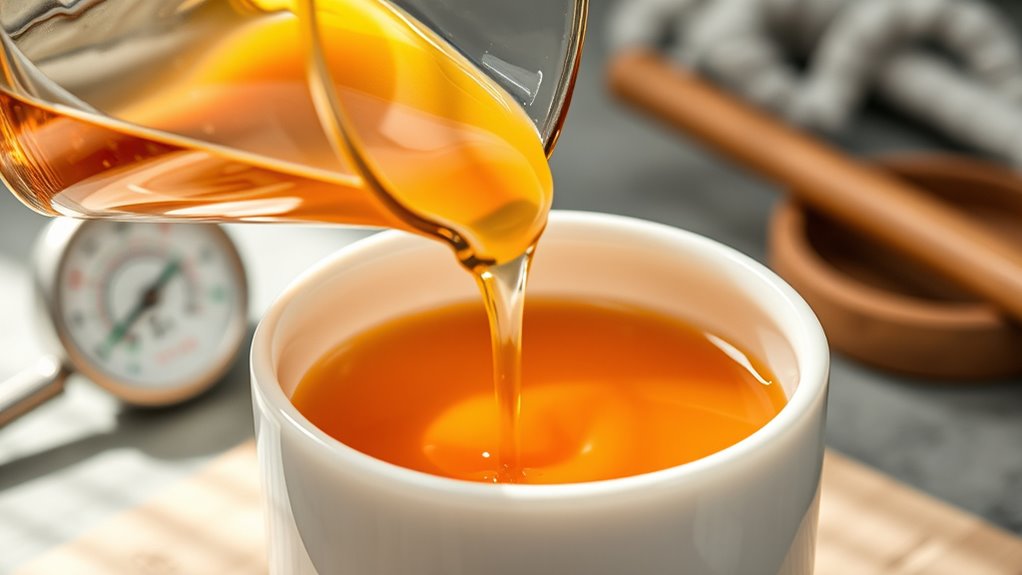 personalized soy candle making