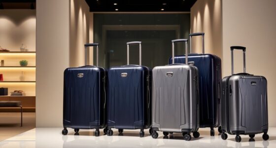 premium travel suitcase sets
