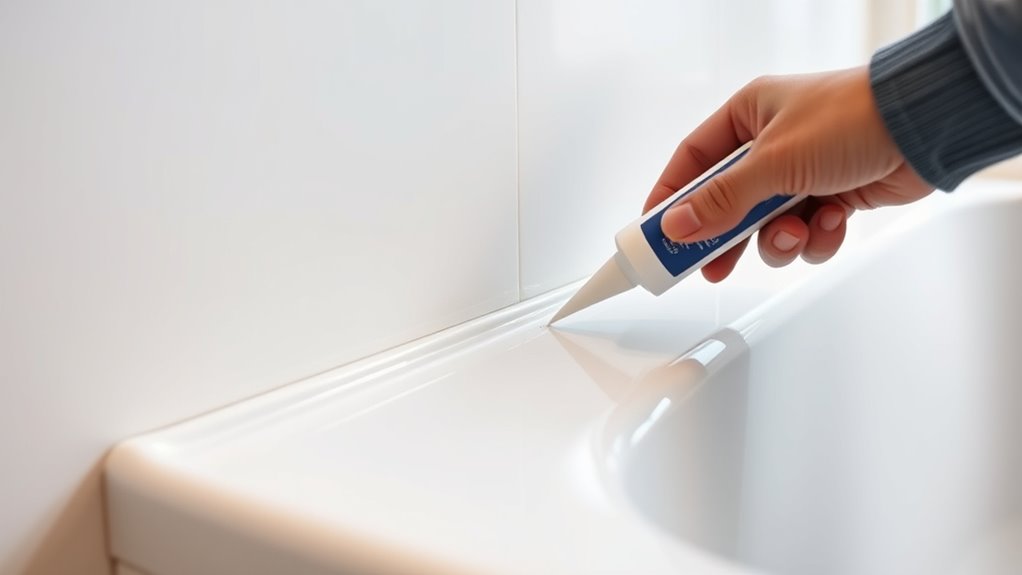 proper caulking prevents mold