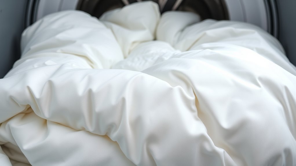 proper down comforter care
