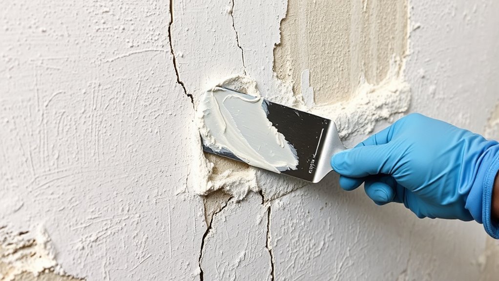 proper plaster crack repair