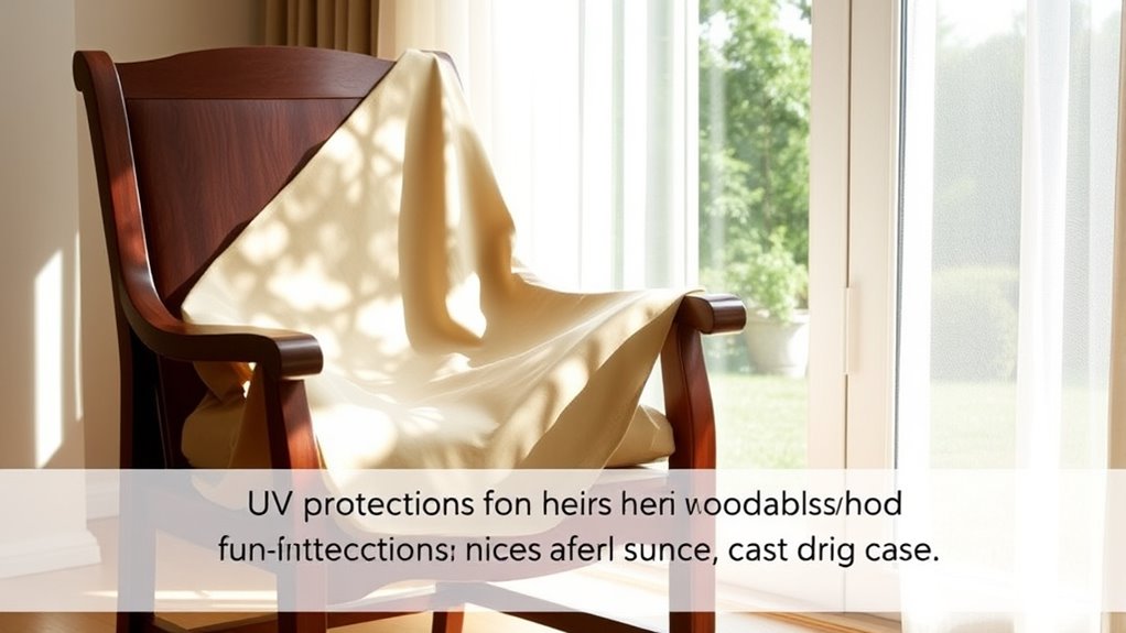 protect wood furniture from sun