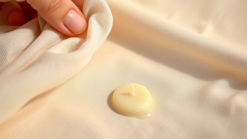 remove wax stains effectively