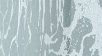 removing glass shower stains