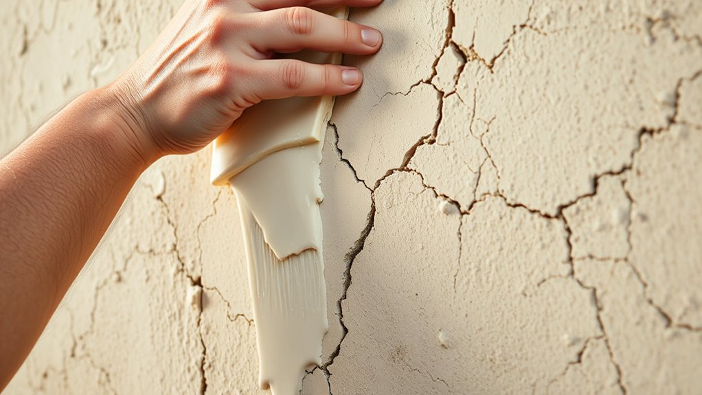 repair plaster wall cracks