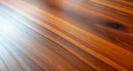 restore scratched wooden surface