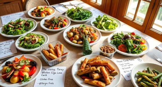 retreat menus and diets