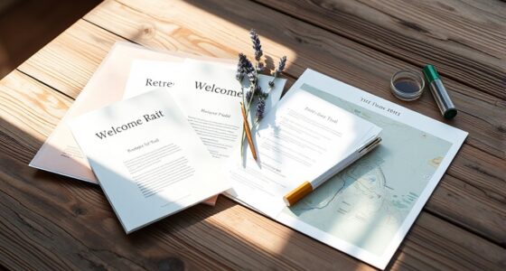 retreat packet essentials checklist