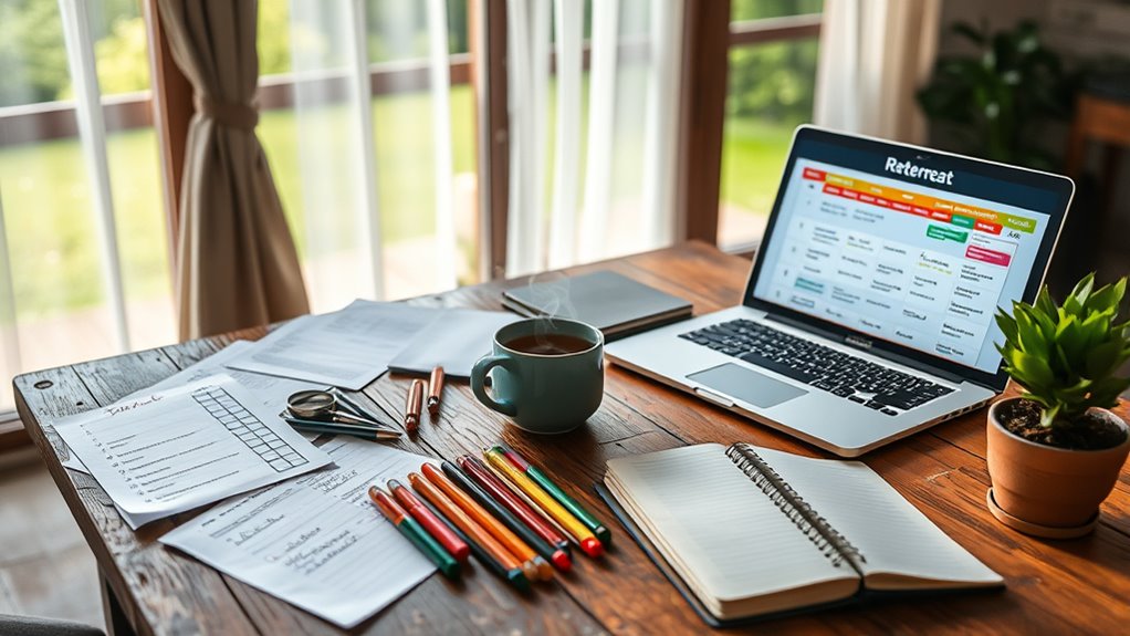 retreat planning and execution steps