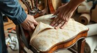 reupholstering dining chairs