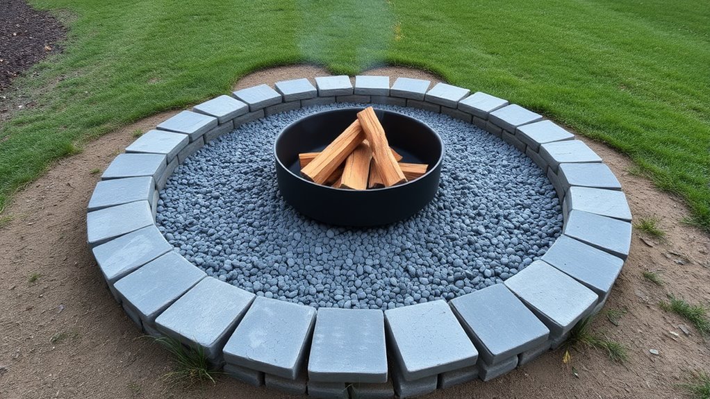 safe durable outdoor fire pit