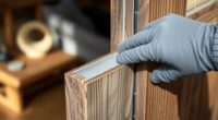 seal gaps to prevent drafts